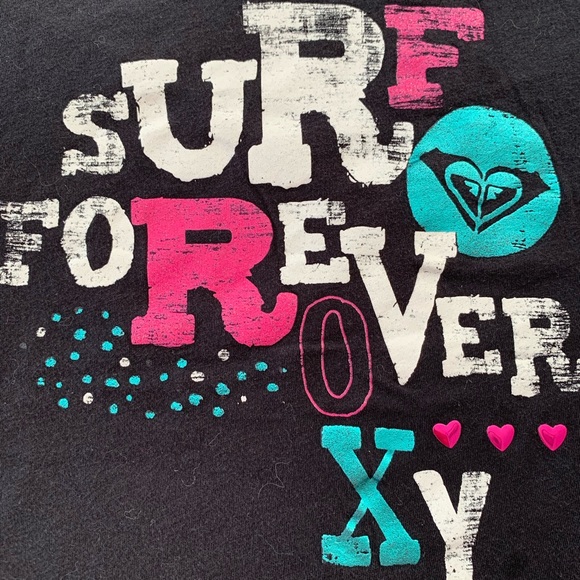 Roxy Teenie Wahine Surf Forever Shirt - Picture 5 of 9